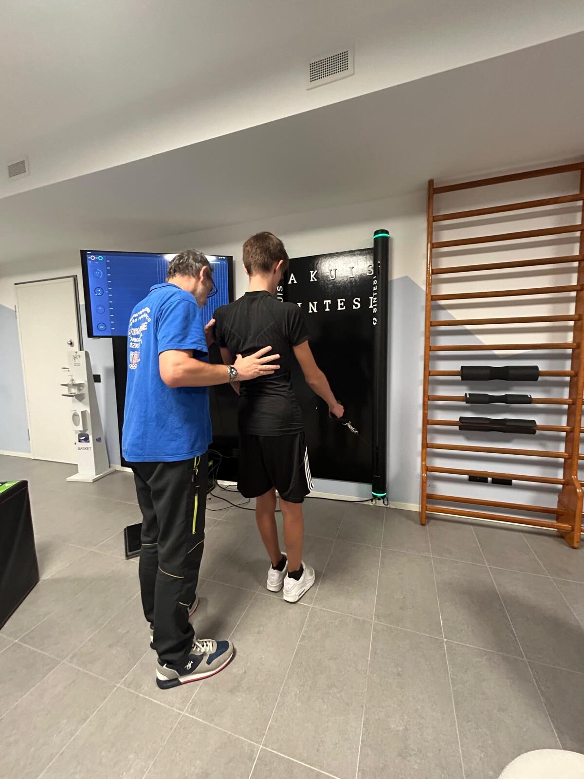 Seduta di allenamento assistito nello Studio FisioHome